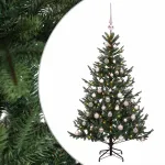 Dirbtinė kalėdinė eglutė su rutuliuku 150 cm 150 LED