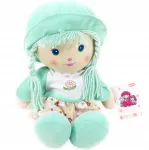 Mink&scaron;ta skudurinė lėlė Bigtoys, 38 cm