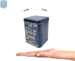 Cucuba Lovely Home Design Vintage arbatos pakelių maisto konteineris 150g