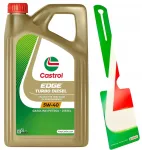 Castrol Variklio Alyva 5w-40 Edge Turbo Diesel 5l + Serviso Pakabukas