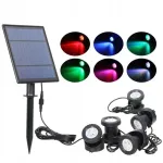 Arhatreya sodo įsmeigiamas rgb led prožektorius, 5 &scaron;viesos