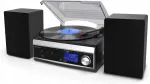 Muzikinis centras Soundmaster Mcd1820sw stereo sistema su patefonu, įra&scaron;ymu, skaitmeniniu Fm radiju, Usb
