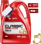 OrlenOil Orlen Classic Diesel Mineral 15w40 alyva, 4.5l | Api Sl Sj Cf Acea A3/b3