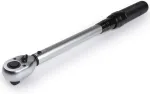 Fourrober Sukimo momento raktų rinkinys 25-220 Nm, 1/2 colio (12,6 mm) ekonominis rinkinys su adapteriu, prailgintuvu ir dėklu +/- 4% paklaida
