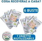 Blancodent miltelinė dantų pasta su natūraliu skalavimo skysčiu