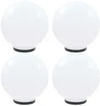 LED lempos, rutulio formos, 4vnt., sferinės, 40cm, PMMA