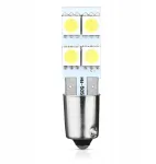 Gotel Led lemputė 4 diodai 5050 canbus bax9s h6w retrofit
