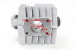 Other ROMET 2 GREIČIŲ CILINDRAS 50 38mm KETINIS HW