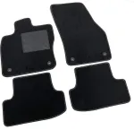 Mtc Automotive Seat Ateca nuo 2016 m. specialiai pritaikyti neslystantys Pvc kulno apsaugos kilimėliai, juodi