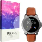 Lvbu ekrano apsauga, suderinama su Fossil Gen 5e i&scaron;maniuoju laikrodžiu, 9h kietumo grūdinto stiklo ekrano apsauga, skirta Fossil vyri&scaron;kam Gen 5e i&scaron;maniajam laikrodžiui (3 vnt.)