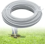 Žoliapjovės valas, 3.0 mm x 45 m plieninės vielos žoliapjovės valas, auk&scaron;tos kokybės plieninės vielos krūmapjovės valas, krūmapjovės valas, plieninės vielos žoliapjovės valas, skirtas piktžolėms, žolei, kiemui, sodui