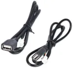 Automagnetola Automobilio Usb kabelio adapteris 4 ir 6 kontaktų Android radijui