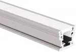 Į žemę/grindis montuojamas LED profilis HR-MAX, anoduoto sidabro sp., 3m