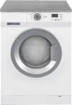 Brandsseller skalbimo ma&scaron;inos ir džiovyklės uždangalas 60 x 60 cm - pamink&scaron;tintas apsauginis uždangalas skalbimo ma&scaron;inai ir džiovyklei - apsauginis uždangalas su elastine juosta - pilkas