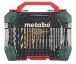 Grąžtas Gręžimo ir sukimo priedų rinkinys Promotion 86 vnt, Metabo
