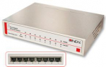 &Scaron;akotuvas Komutatorius - LINDY 8 prievadų Gigabit Ethernet darbalaukio jungiklis nevaldomas, 10/100/1000Mbps prievadai