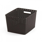 Curver / Keter CURVER BASKET L 18L / DARK BROWN