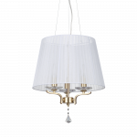 Pakabinamas &scaron;viestuvas Ideal Lux Suspended lamp with 3 lights PEGASO, E14, amber color