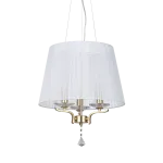Pakabinamas &scaron;viestuvas Ideal Lux Suspended lamp with 3 lights PEGASO, E14, amber color