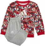Adidas Sportinis Kostiumas Vaikams I Aop Jog Ft Pilkas Raudona HF1970