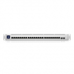 &Scaron;akotuvas Ubiquiti | Unifi komutatorius | USW-EnterpriseXG-24 | Valdomas L3 | Montuojamas į lentyną | Gigabito Ethernet (varinis) jungčių kiekis: 24 | SFP+ jungčių kiekis: 2x 25G SFP | Maitinimo &scaron;altinio tipas: vidinis
