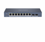 &Scaron;akotuvas SWITCH POE DS-3E1510P-SI 8 PRIEVADŲ SFP Hikvision