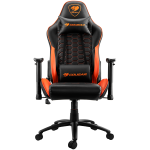 Žaidimų kėdė COUGAR OUTRIDER, Juodos/oranžinės spalvos