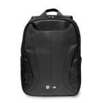 Kuprinė kompiuteriui 16" BMW Carbon&Leather Tricolor (BMBP15SPCTFK) juodos spalvos