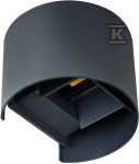 Sieninis &scaron;viestuvas Kinkiet Kanlux LED REKA EL 7W. O-GR 380lm 4000K 28991