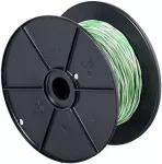 Helos CobiNet Schaltdraht YV 2x0,6/1,1 baltas/gr&uuml;n, 100 m