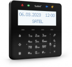 Satel INT-KSG2R-B manipuliatorius su jutikline klaviatūra (juodas, MIFARE proximity kortelių skaitytuvas)