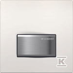 Geberit Sigma50 pisuaro mygtukas 130x130mm, baltas