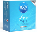 EXS Air Thin Ultra-Light Barrier 48-Pack - Anatomical Shape, Latex