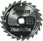 Makita SPECIALIZUOTAS MEDIENOS &Scaron;LIFAVIMO DISKAS 165*20MM 24Z