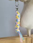 Super Hobby Horse Hobio arklio pavadis, mėlyna/&scaron;viesiai rožinė/geltona