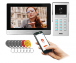 Orno OR-VID-MA-1080/B GAYD vaizdo domofono komplektas, RFiD, PIN kodas