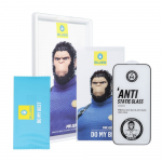 Blueo LCD apsauginis stikliukas 5D Mr. Monkey Glass (Strong HD) Apple iPhone 16 Pro Max juodas