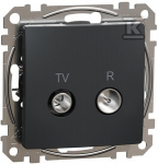 Schneider Electric SCHNEIDERE Lizdas R/TV Schneider Sedna Design SDD114471R końcowe 4dB juoda antracito Design & Elements