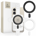 Ring Tech-Protect MMP-100 su MagSafe (2 vnt.) - baltas - juodas