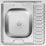 Plieninė virtuvinė plautuvė Kuchinox 60, SK6_013T, Inox