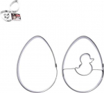 Orion Sausainių formelių plienas kiau&scaron;inių 5,5 cm 2 vnt.