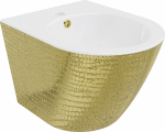 Pakabinama bidė Mexen Lena, Baltas/Gold pattern