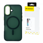 Wozinsky Fashion MagSafe for Samsung Galaxy S25 Ultra - dėklas telefonui žalios spalvos
