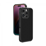 &bdquo;AmazingThing Titan Max&ldquo; dėklas su 1500D aramidiniu pluo&scaron;tu, skirtas &bdquo;iPhone 16 Pro&ldquo; - Juodas