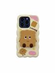 3Dcase DĖKLAS CASE 3D COOKIE WITH STAND IPHONE 13