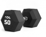 Svarmuo / hantelis TIGUAR Dumbbell HEX 5&ndash;50 kg (Svoris: 50 kg)