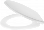 Lėtai nusileidžiantis klozeto dangtis Kuchinox STANDARD, Baltas