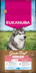 &Scaron;unų maistas - EUKANUBA Be grūdų senjorams dideliems &scaron;unims 12kg