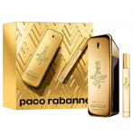 Set Paco Rabanne: 1 Million Eau De Toilette For Men, 100 ml + 1 Million Eau De Toilette For Men, 10 ml
