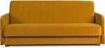 Mebel Elite Sofa-lova PORTO, miegamoji vieta 114 &times; 186 cm, garstyčių spalvos velūrinė